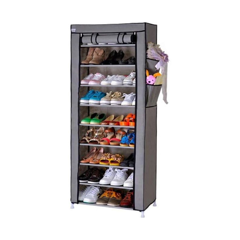 Organizador Armario Zapatera 10 Niveles 30 Pares 158x58x30cm-0