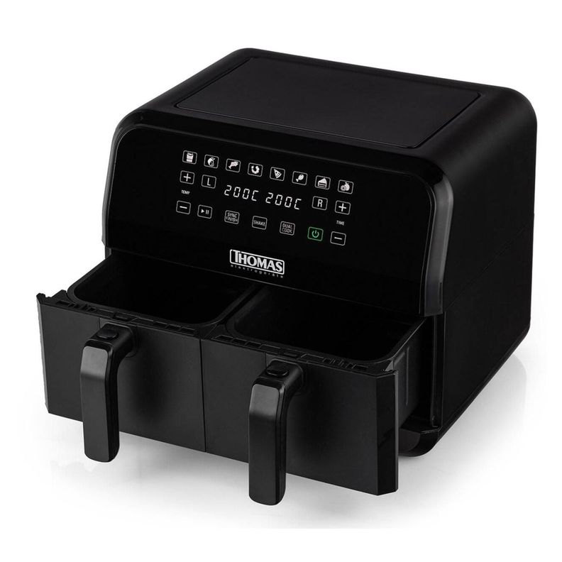 Freidora De Aire Air Fryer Digital 2 Canastas 4L C/U TH-AF80DI-3