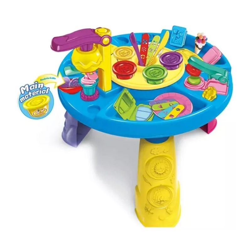 Juguete Mesa Didactica Con Accesorios Plasticina Infantil-1