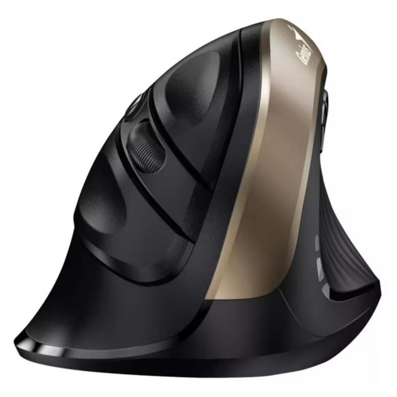 Mouse Inalambrico USB Ergonomico Vertical 6 Botones Ergo8250 Negro