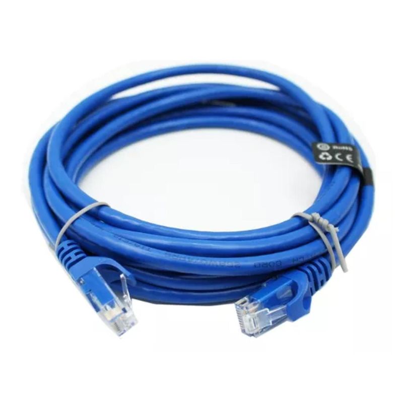 Cable De Red UTP CAT 6 2Mts 480mbps Azul DHC-CAT6