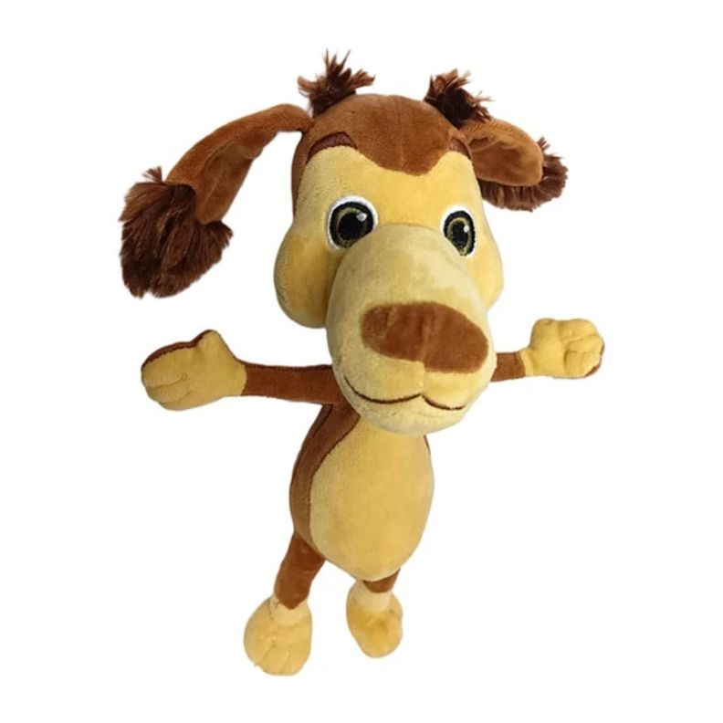 Juguete Peluche Perro Chocolo 40cm Cafe Infantil-1