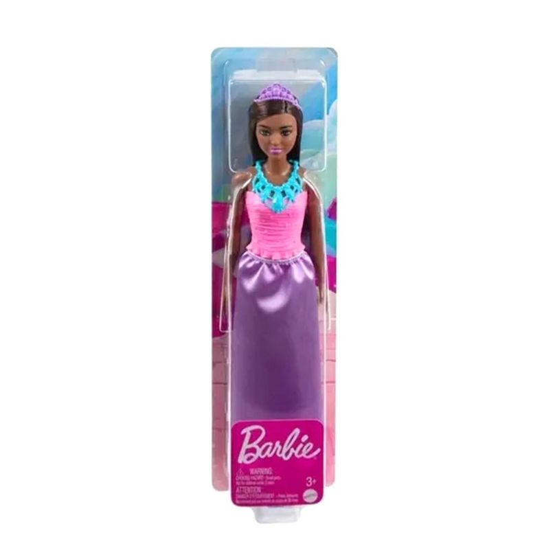 Juguete Figura Barbie Dreamtopia Vestido Morado 30cm-2