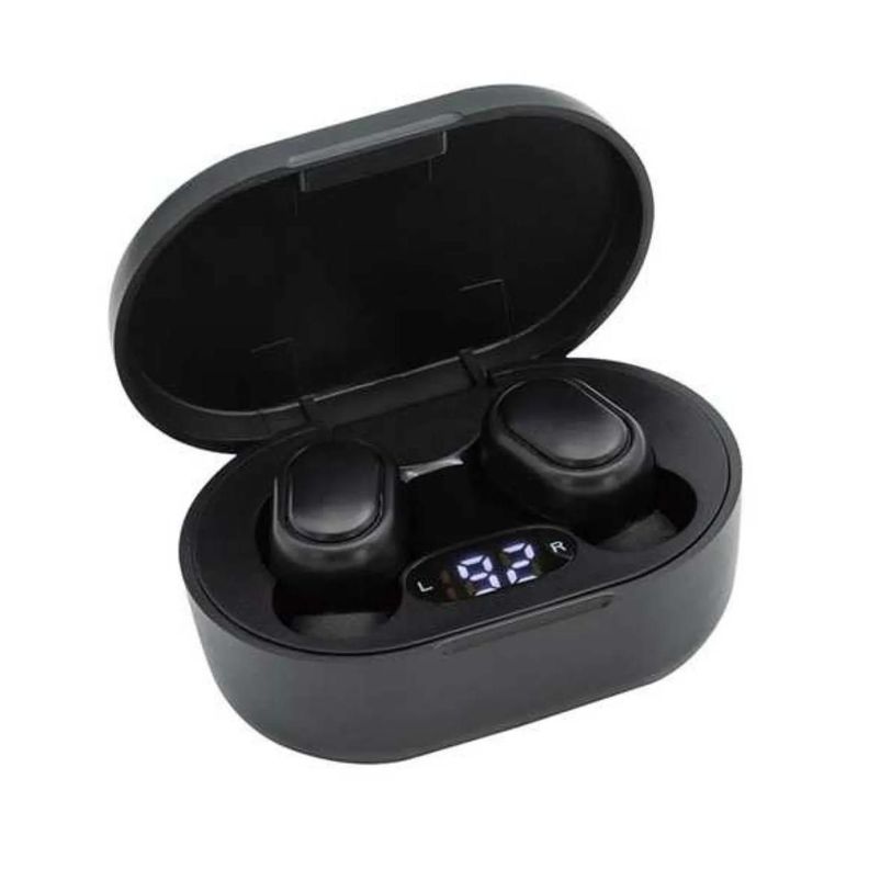 Audifonos Bluetooth Recargables TWS EarBuds Negro TW5BK