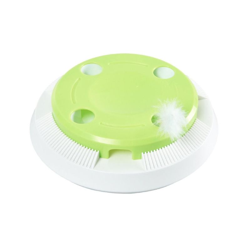 Juguete Interactivo Bola Loca Para Gatos Mascotas-0