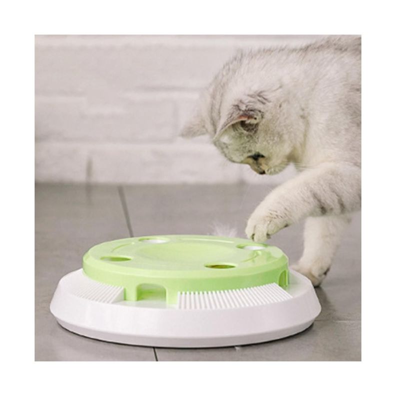 Juguete Interactivo Bola Loca Para Gatos Mascotas-3