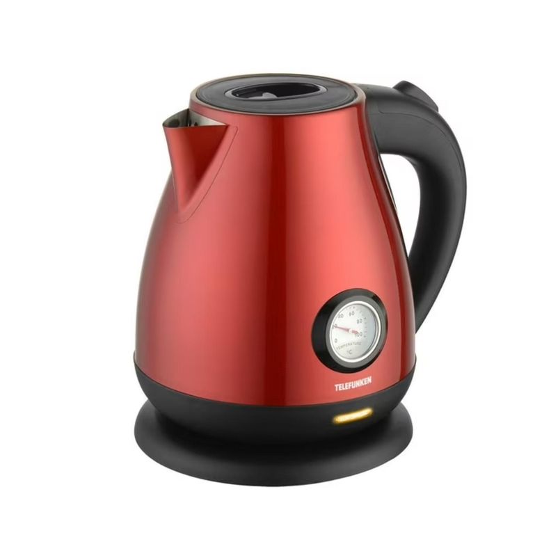 Hervidor Electrico 1700ml 2200W Rojo TFPE900 Telefunken