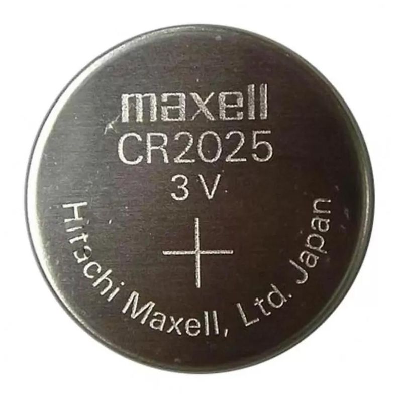 Pack 5 Pilas De Reloj CR2025 3V XC2025 Plateado