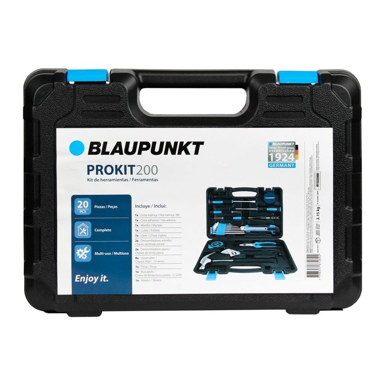 Kit Caja De Herramientas 20 Piezas ProKit200-5