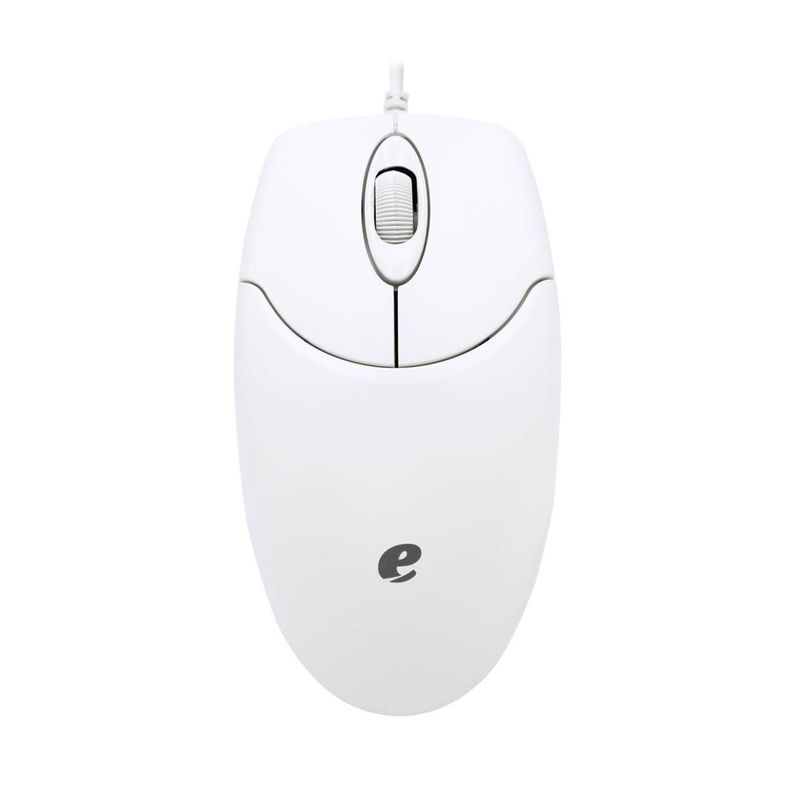 Mouse Alambrico USB 3 Botones Blanco M117