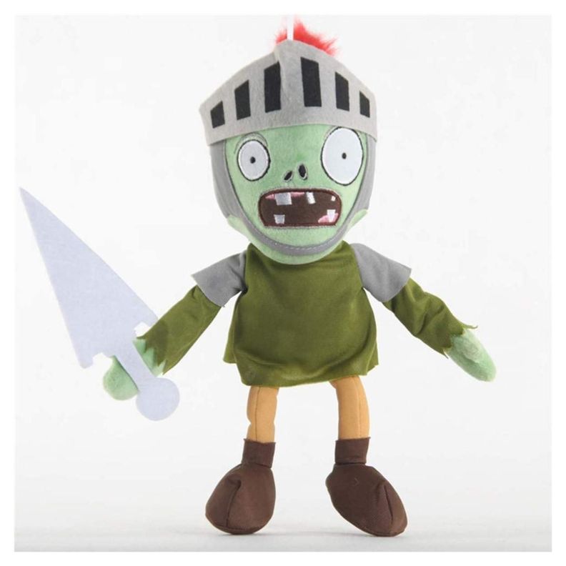 Juguete Pack 6 Peluches Plantas Vs Zombies 28cm Infantil-1