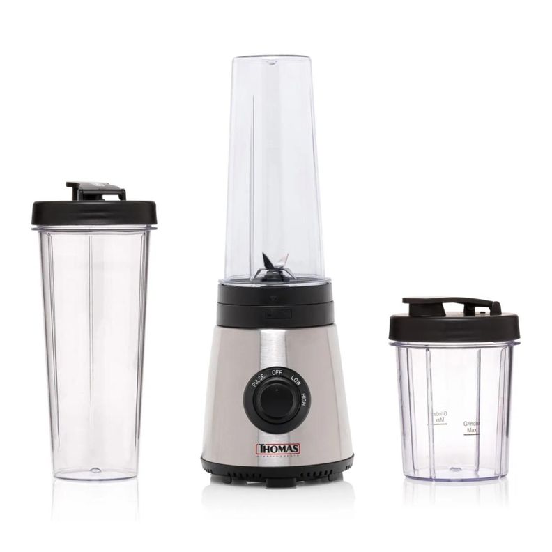 Juguera Electrica Manual 2V 250W 2 Jarros 600Ml Th-300pb-2
