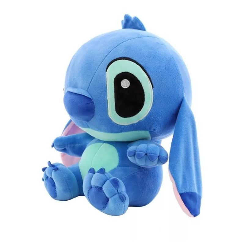 Juguete Peluche Stitch Bebe 50cm Azul Infantil-1