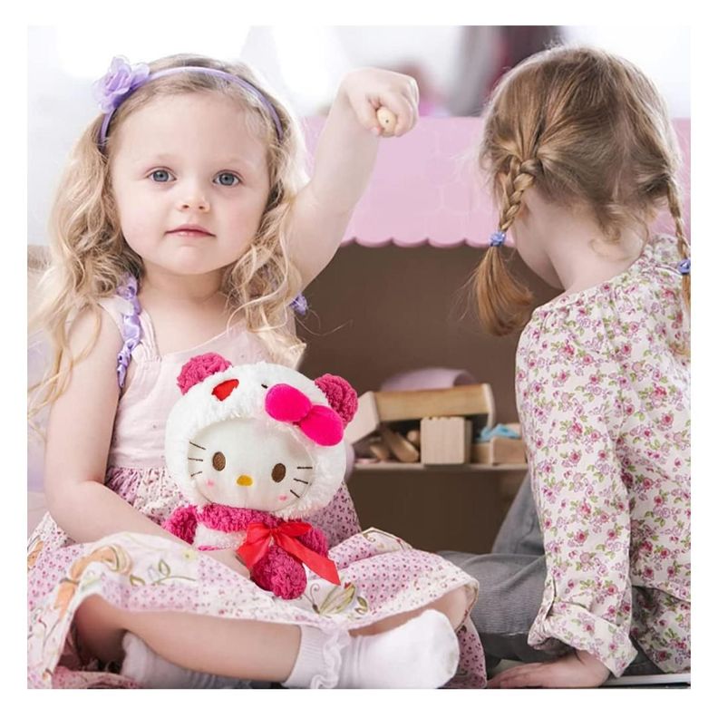 Juguete Peluche Hello Kitty 20cm Rosado Infantil-1