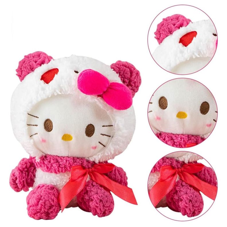 Juguete Peluche Hello Kitty 20cm Rosado Infantil-2