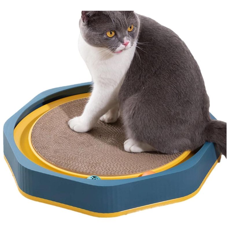 Juguete Rascador Multiusos Con Pelotas Para Gatos Mascotas-1