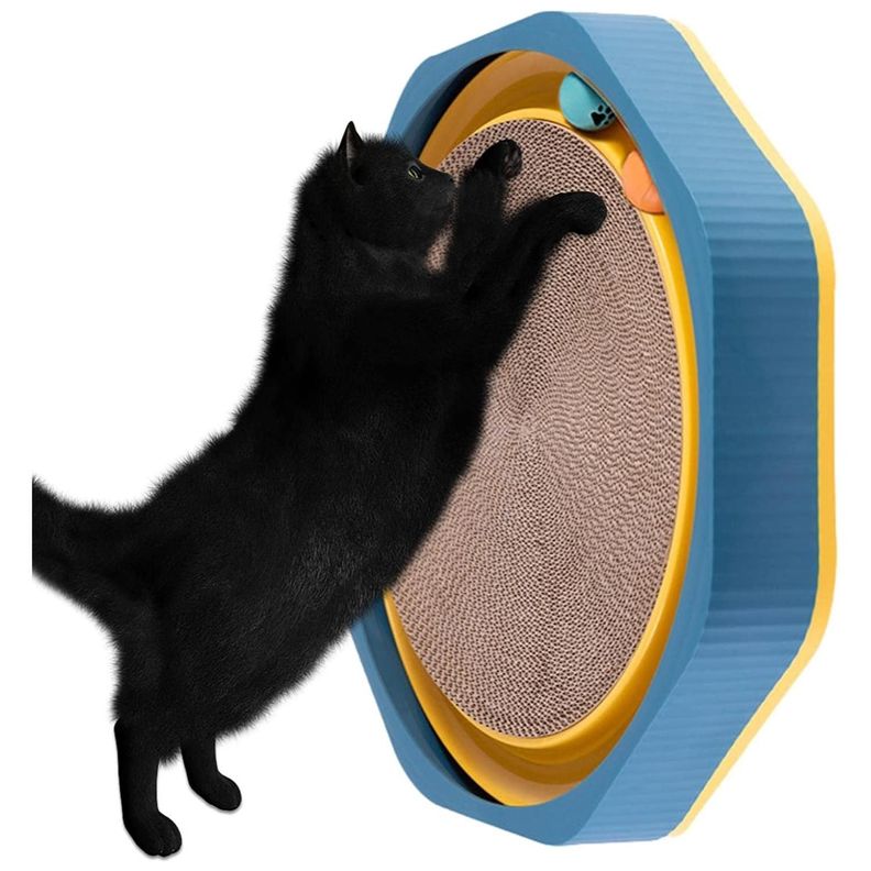 Juguete Rascador Multiusos Con Pelotas Para Gatos Mascotas-2