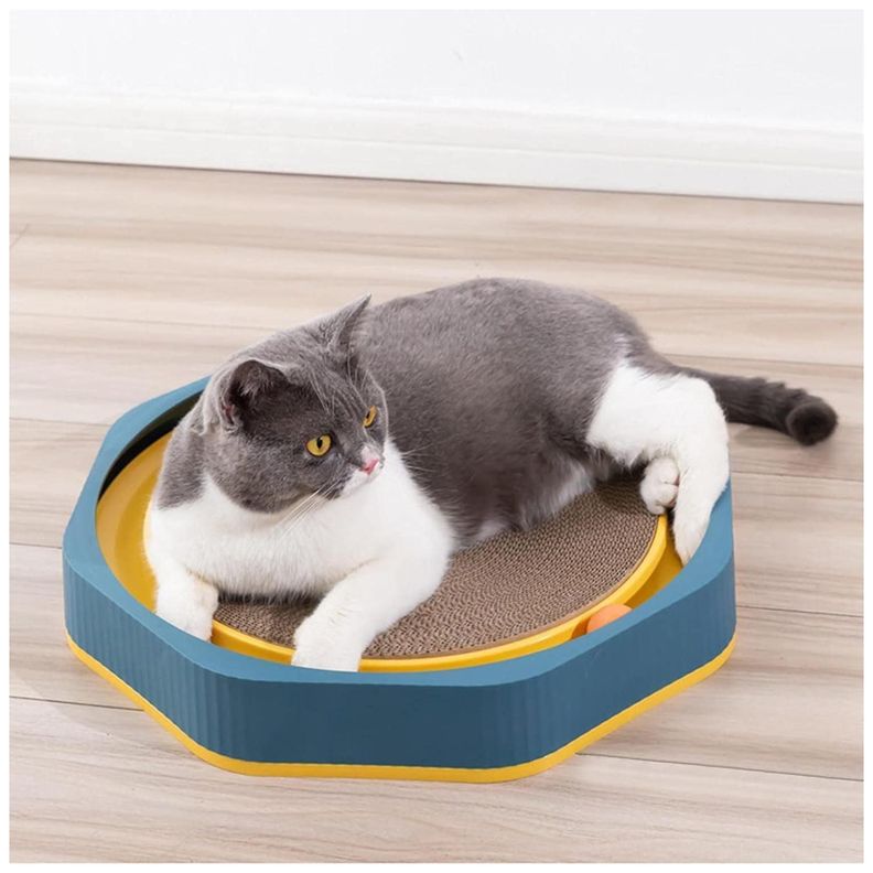 Juguete Rascador Multiusos Con Pelotas Para Gatos Mascotas-3