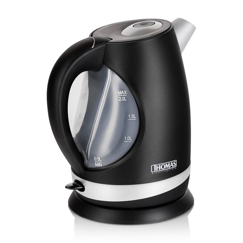 Hervidor Electrico 2L 2200W Negro TH-4515N-2