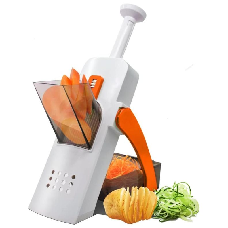 Cortadora Y Rebanadora De Verduras Slicer Con Recipientes-0