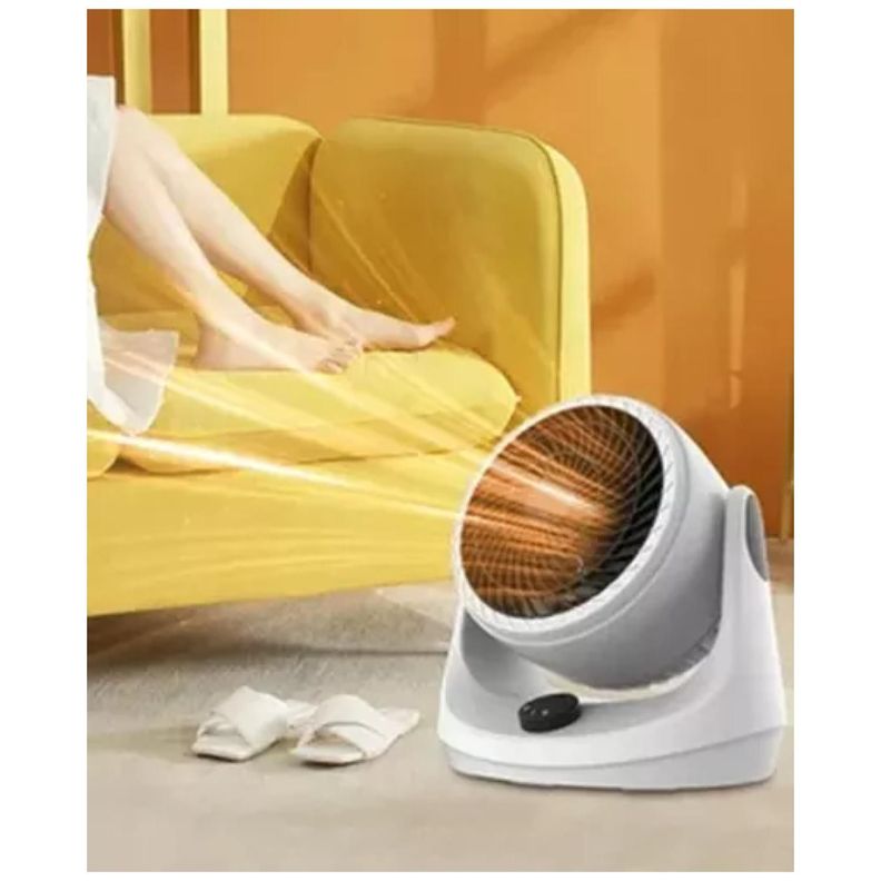 Calefactor Termoventilador 2000W Blanco Circular 90°-3