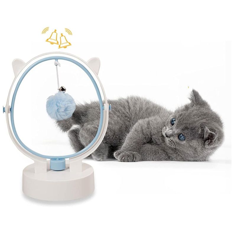 Juguete Interactivo Cinetica Automatica Para Gatos Mascotas-2