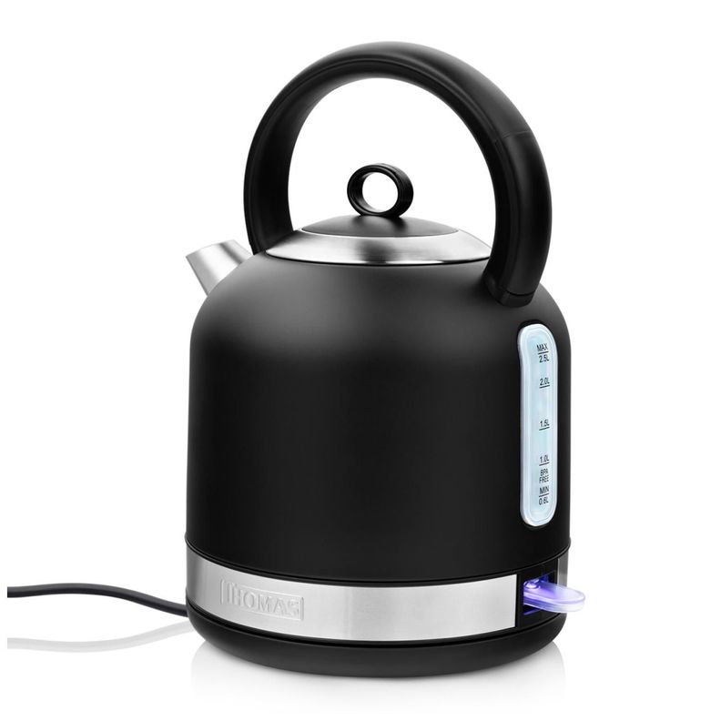 Hervidor Electrico 2500ml 2200W Negro Mate TH-6510N-1