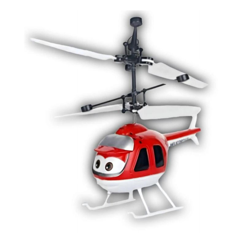 Juguete Helicoptero Volador A Control Remoto Rojo-1