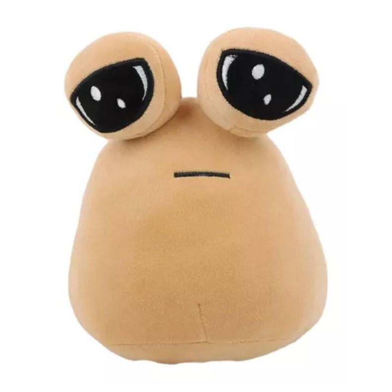 Juguete Peluche Mi Mascota Alien Pou 20cm Beige Infantil