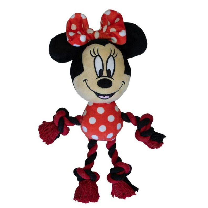 Juguete Interactivo Para Mascotas Minnie Mouse Tierna Rojo-0