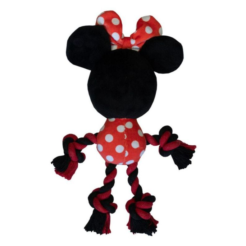 Juguete Interactivo Para Mascotas Minnie Mouse Tierna Rojo-2