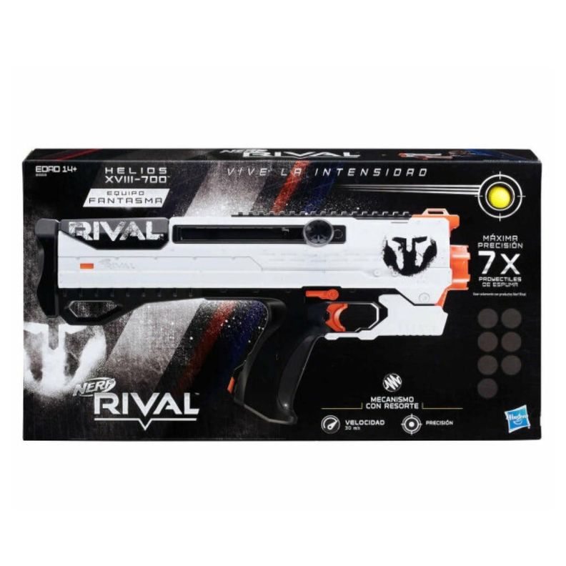 Juguete Nerf Rival Lanzador Helios XVIII-700 7 Pelotas-3