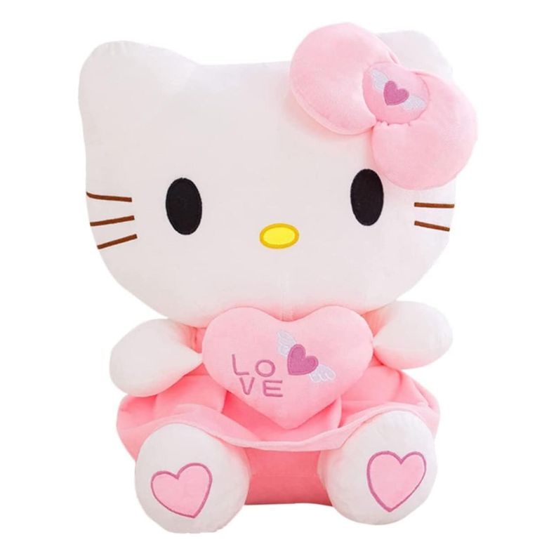 Juguete Peluche Hello Kitty 45cm Rosado Infantil-0