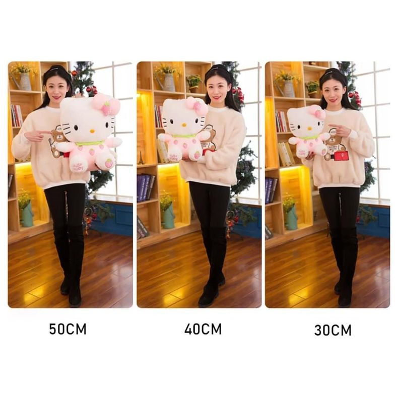 Juguete Peluche Hello Kitty 45cm Rosado Infantil-1