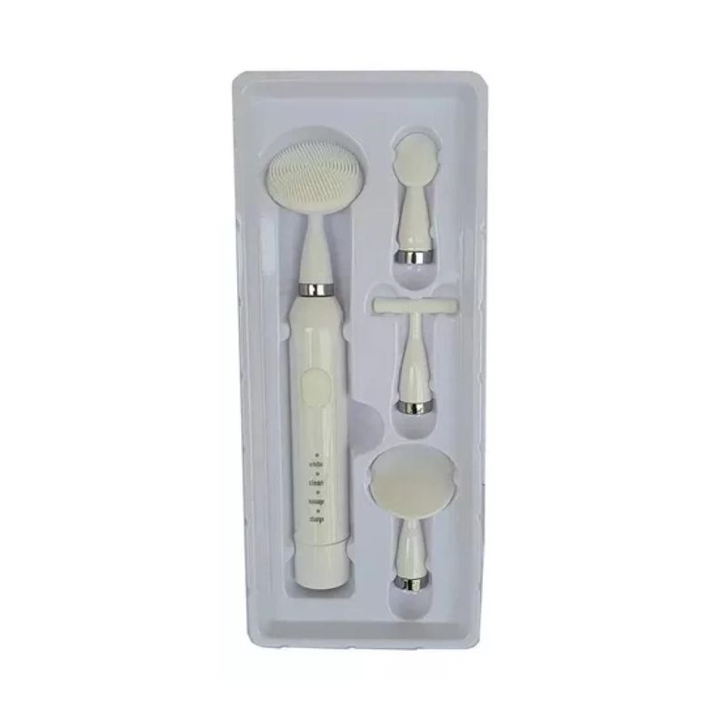 Masajeador Limpiador Facial 4 En 1 Ultrasonico Accesorios-3
