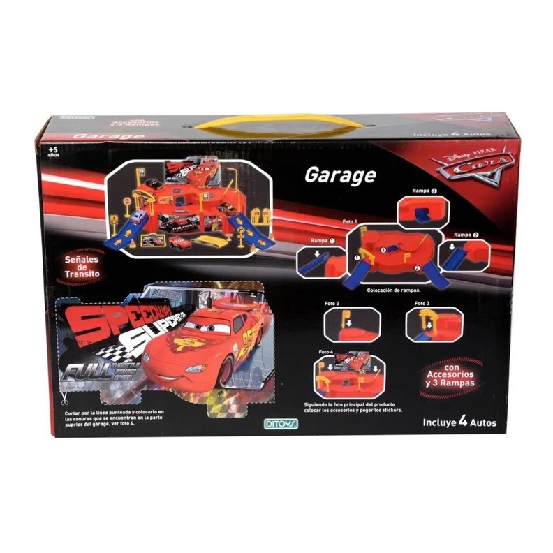 Juguete Pista Garage Con Autos Y Rampas Accesorios Infantil