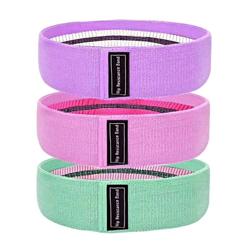 Pack 3 Bandas Elasticas Colores 3 Resistencias-0