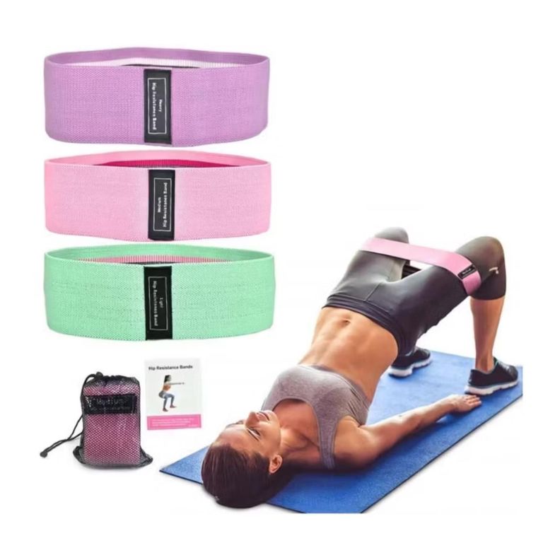 Pack 3 Bandas Elasticas Colores 3 Resistencias-1