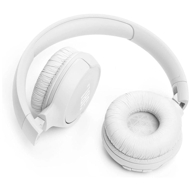 Audifonos Bluetooth Over Ear Plegables Blanco Tune 520BT-2