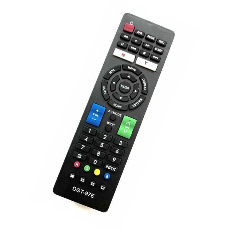 Control Remoto Universal Alternativo Para Tv Sharp Smart Tv Negro