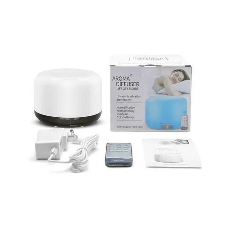 Humidificador 500ml Difusor Puurificador Aromaterapia-3