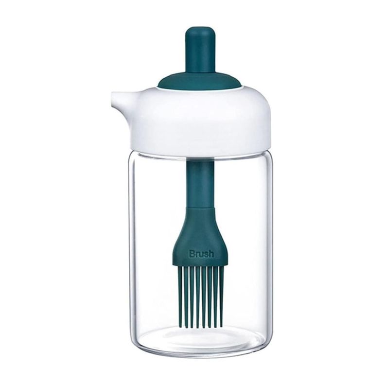 Dispensador De Aceite Con Brocha Botella De Aceite Cocina-0