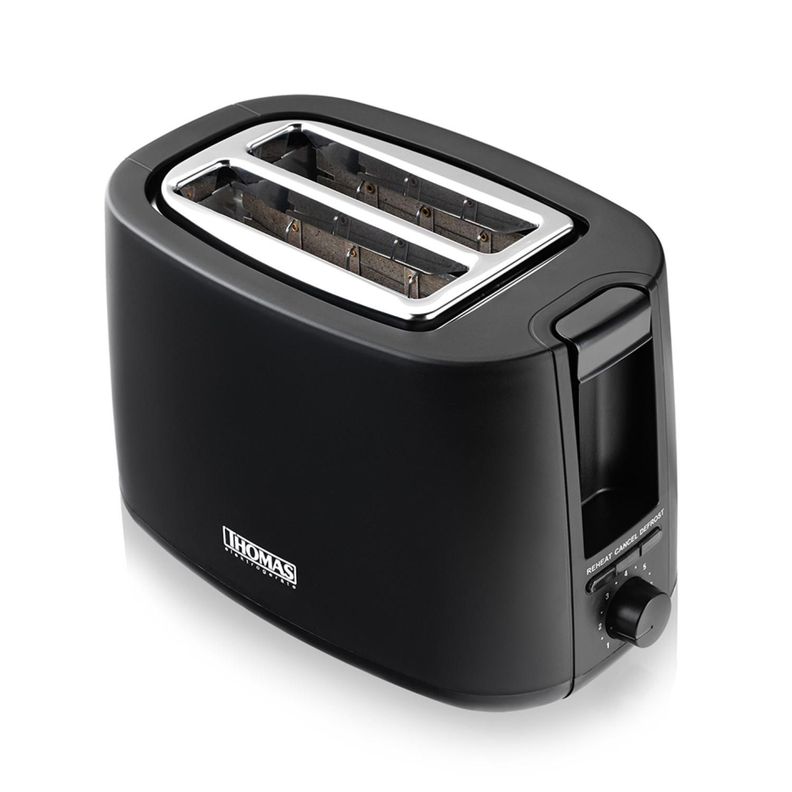 Tostador De Pan 2 Panes 750W 7Niv Negro TH-117-4