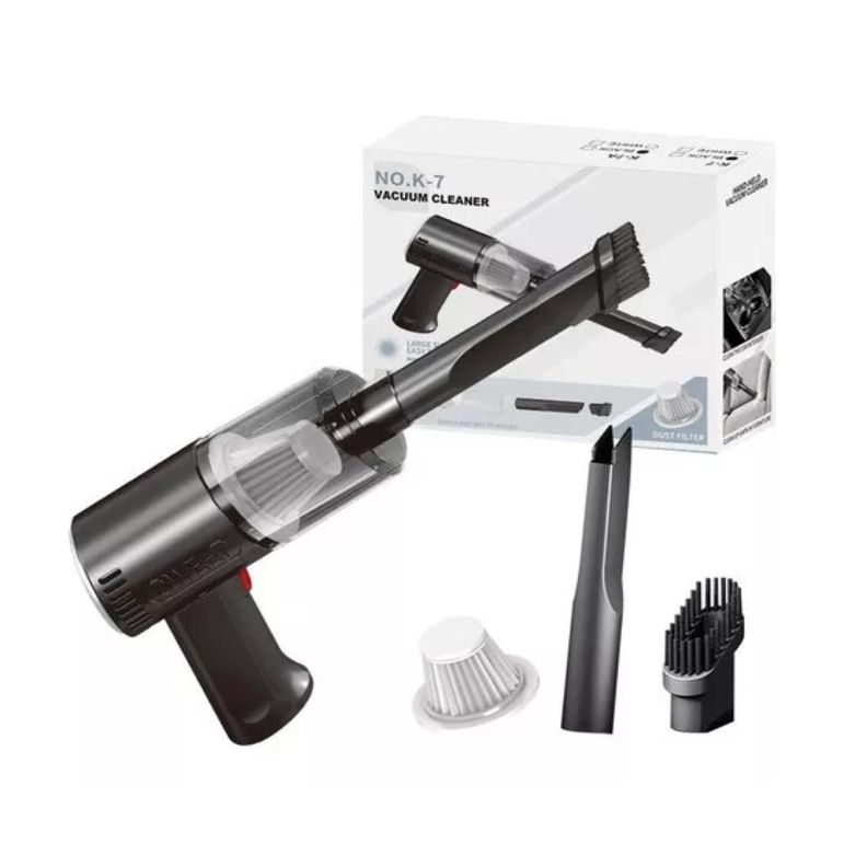 Aspiradora Portatil De Mano Para Hogar Automovil 120W-3