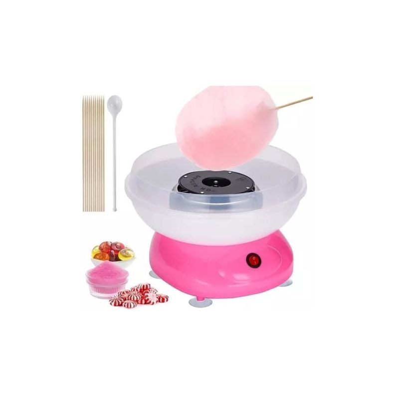 Mini Maquina Algodon De Azucar Casero Rapido Portatil-3