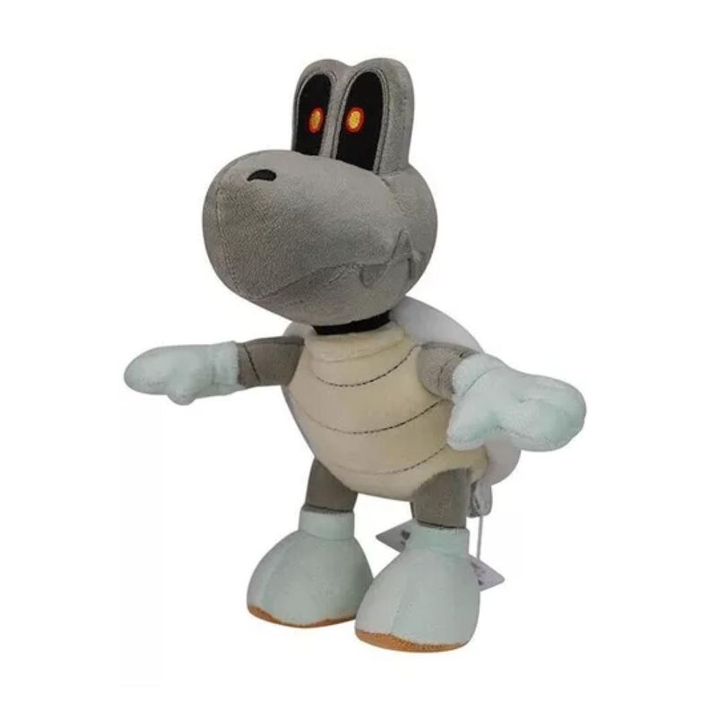 Juguete Peluche Dry Bones 20cm Gris Mario Bros
