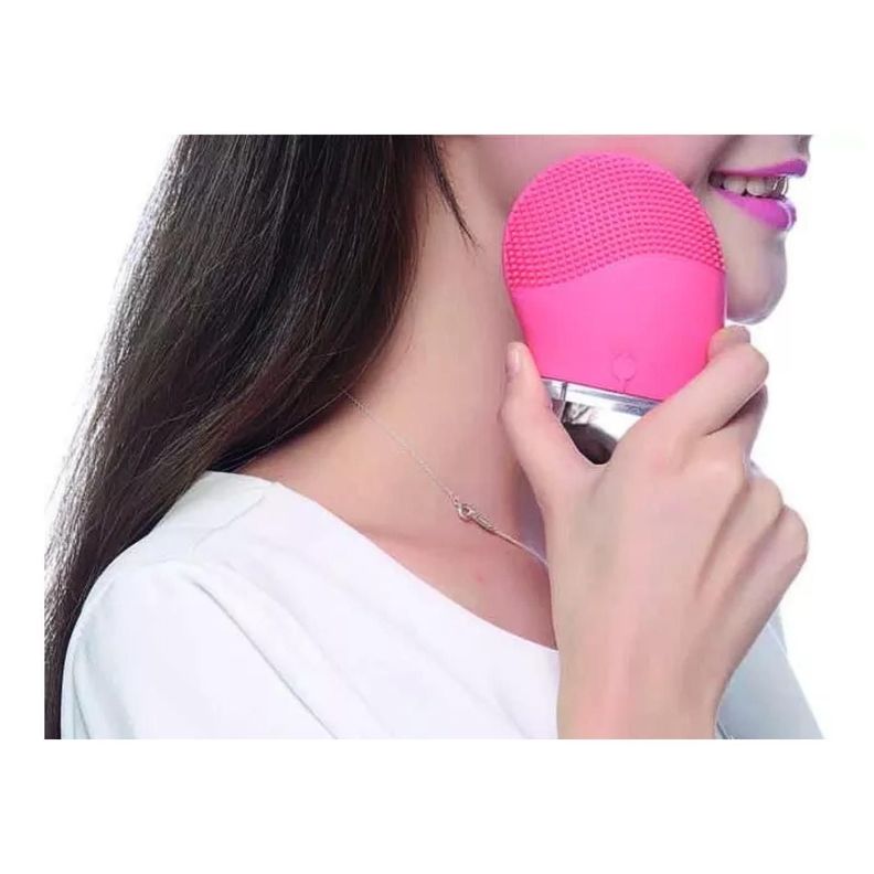 Masajeador Y Limpiador Facial Recargable USB Cleaning Moon-1