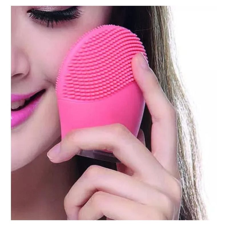 Masajeador Y Limpiador Facial Recargable USB Cleaning Moon-2