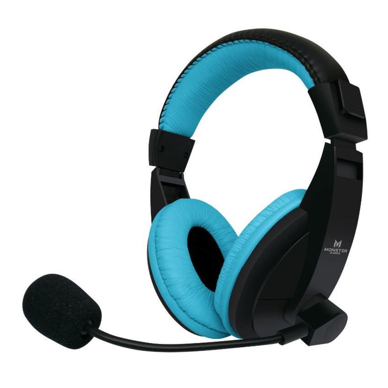 Audifono Gamer Jack 3.5 Negro Azul Loud