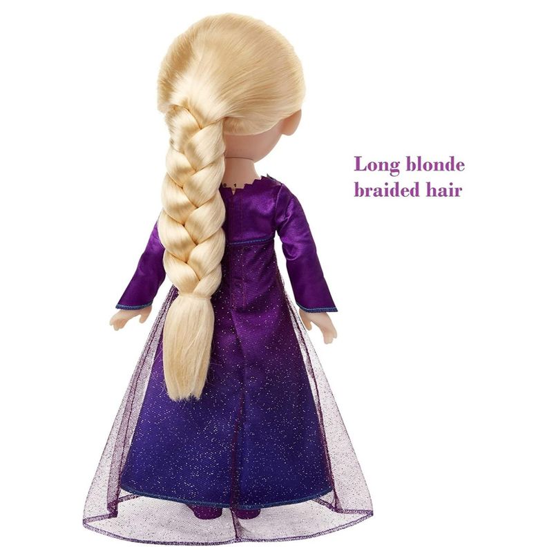 Juguete Figura De Accion Elsa Cantante Español Frozen II -3